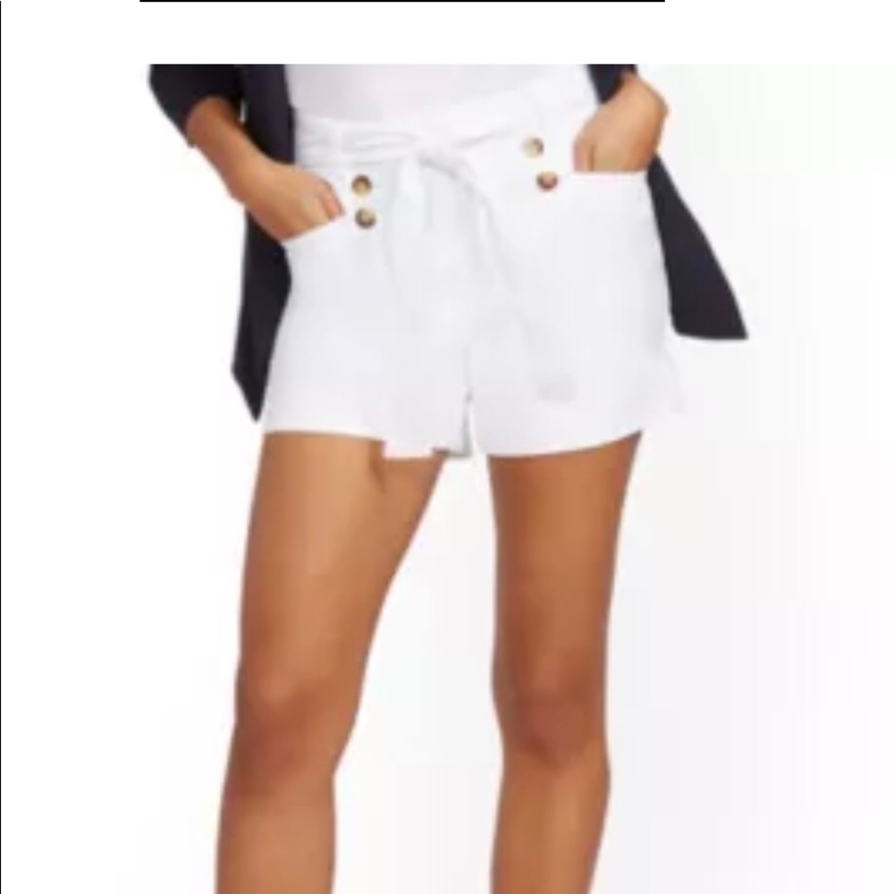 Tie-Front Shorts